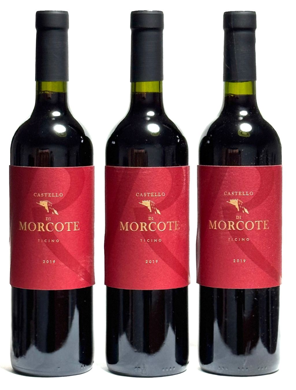 Vino: 3 x TENUTA CASTELLO DI MORCOTE RISERVA 2019 – Nuovo e nell'imballaggio originale da Sils/Segl Baselgia venduto da myCantina