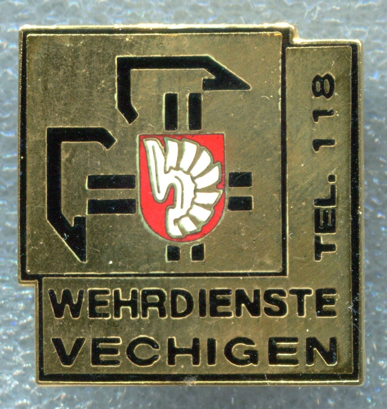Plaketten & Abzeichen: WEHRDIENSTE  VECHIGEN – Gebraucht aus Winterthur von Sammleroase