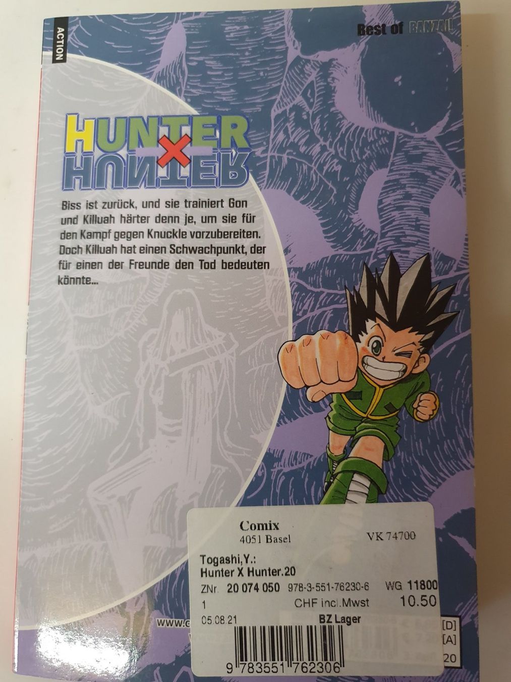 Comics: Hunter X Hunter Vol. 20 / Manga – Gebraucht aus Oberdorf BL von BaldenEagle 2