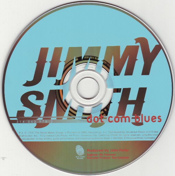CD: Jimmy Smith Dot Com Blues CD – Usato da Zürich venduto da m7lx 2