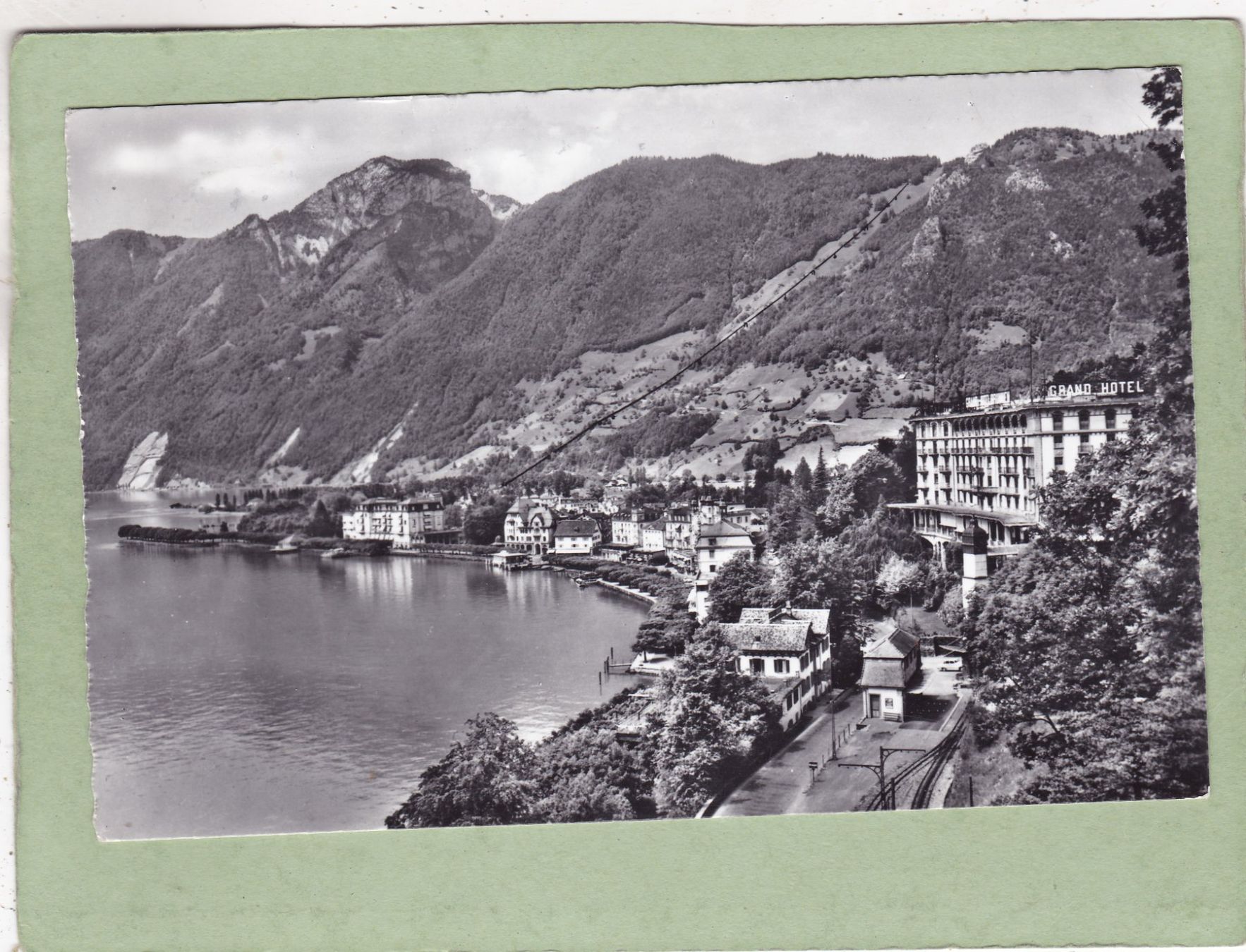 Cartoline postali: Brunnen mit Luftseilbahn Urmiberg 1970 – Usato da Herisau venduto da Lisegrat2008