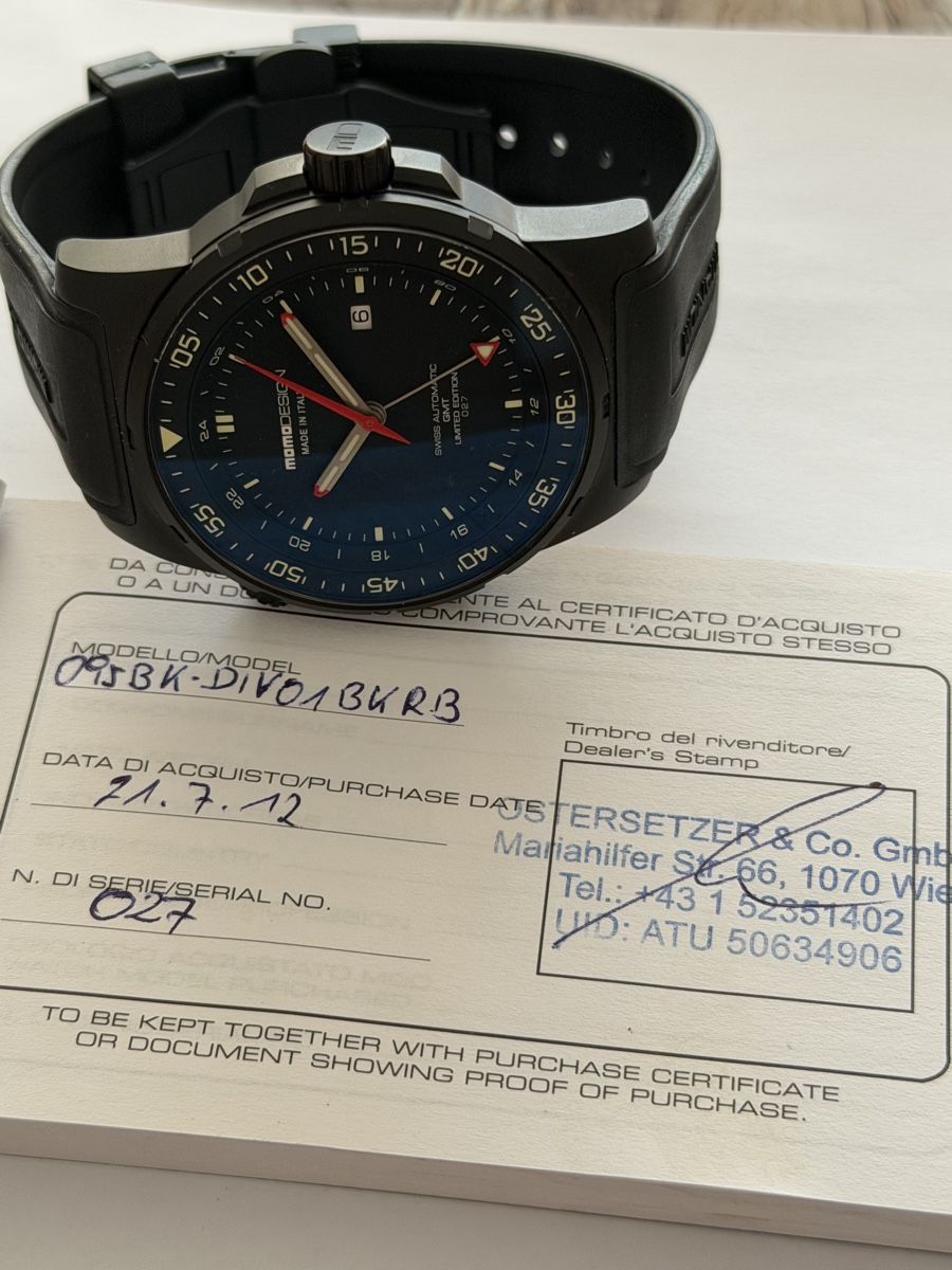 Montres: Nomo Design GMT Automatic – D'occasion à St. Margrethen SG par Watchmen1972 5