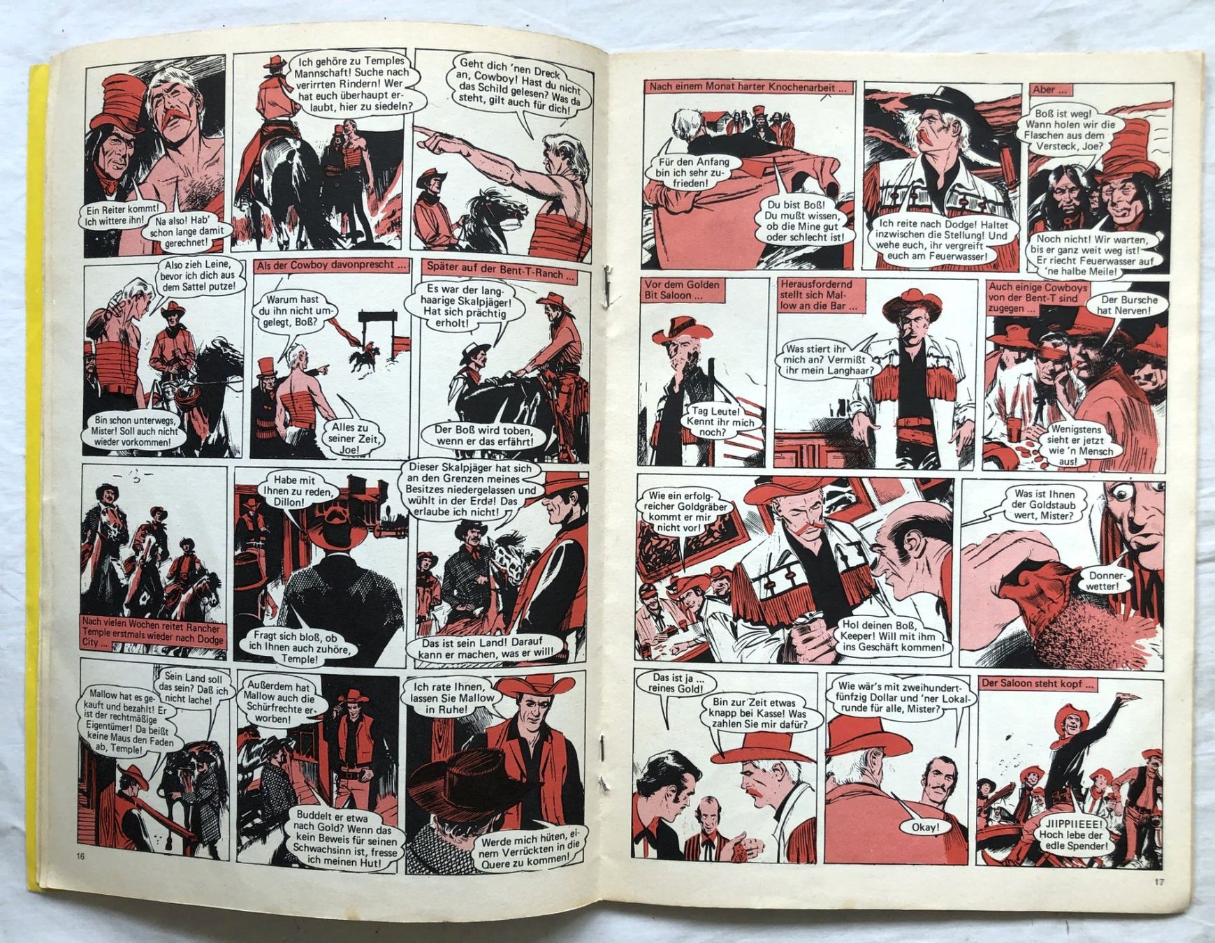 Fumetti: Rauchende Colts - Comic - Heft - Nr.16 - Bastei Verlag – Usato da Schaffhausen venduto da durruti 3