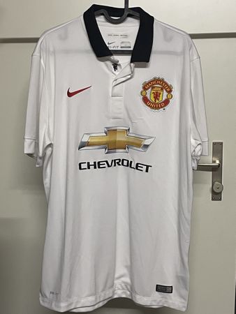 Manchester United Trikot weiss Grösse L Neuwertig