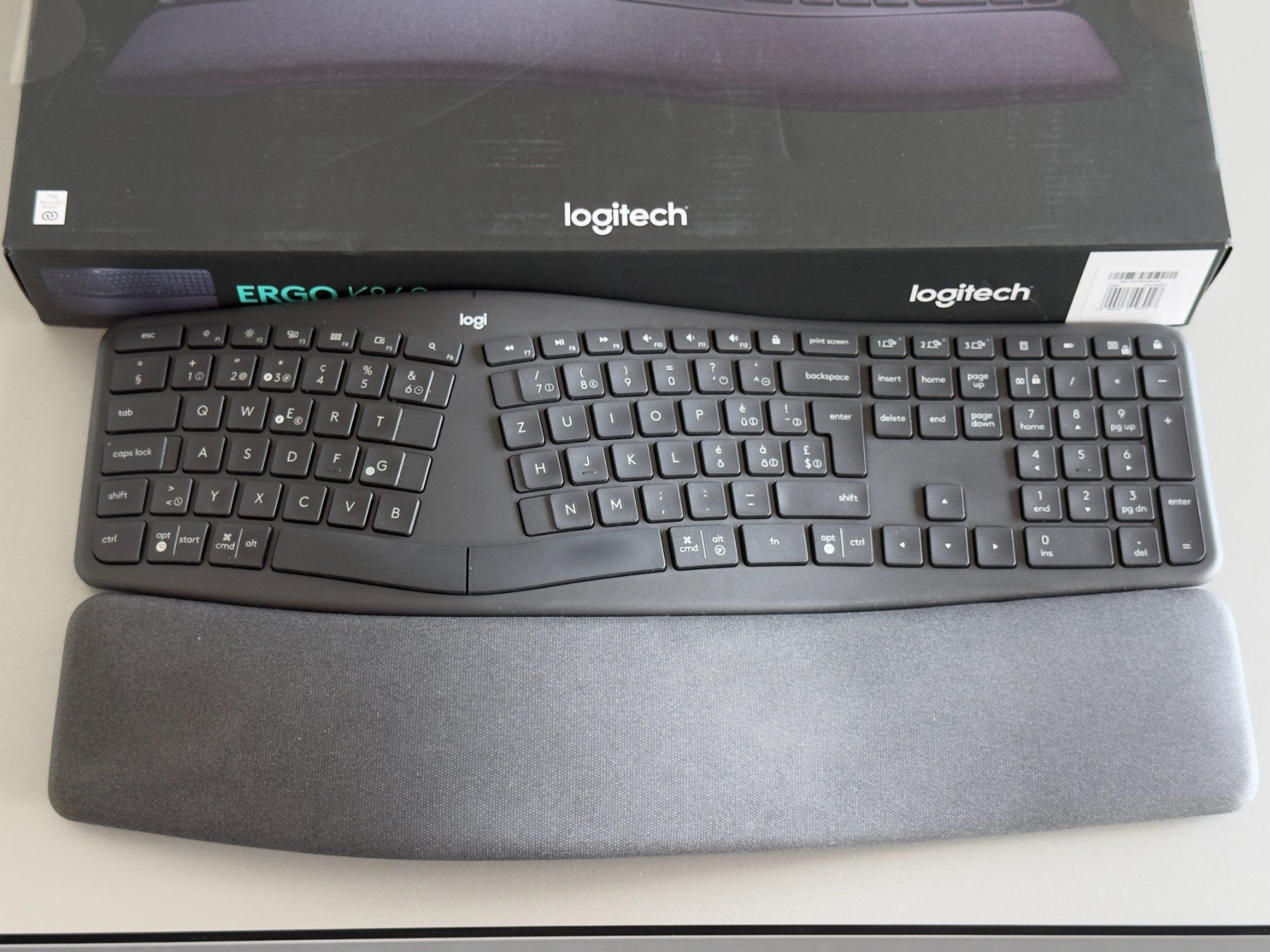 Logitech Tastiere: Logitech K860 - Ergonomische Tastatur | CH-Layout – Usato da Chur venduto da eurostile