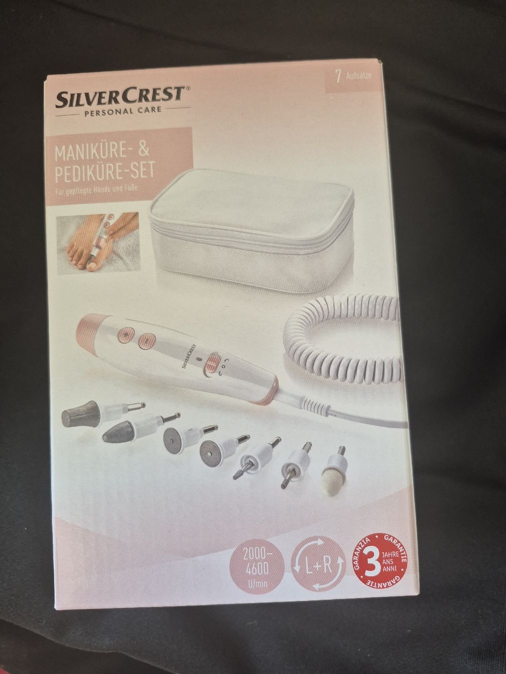 Manicure: Set manucure et pédicure Silvercrest - Soin complet! – Nuovo e nell'imballaggio originale da Villars-sur-Glâne venduto da snacks01 2