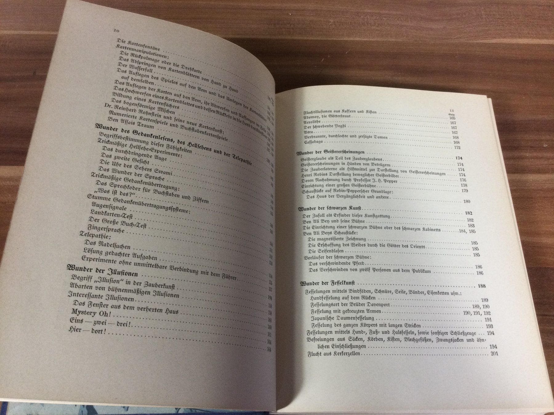 Attrezzi da lavoro: Antikes Buch : Das Wunderbuch der Zauberkunst – Usato da Wangen SZ venduto da kuriosum12 2