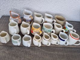 Sammlung Kaffeerahmkrügli