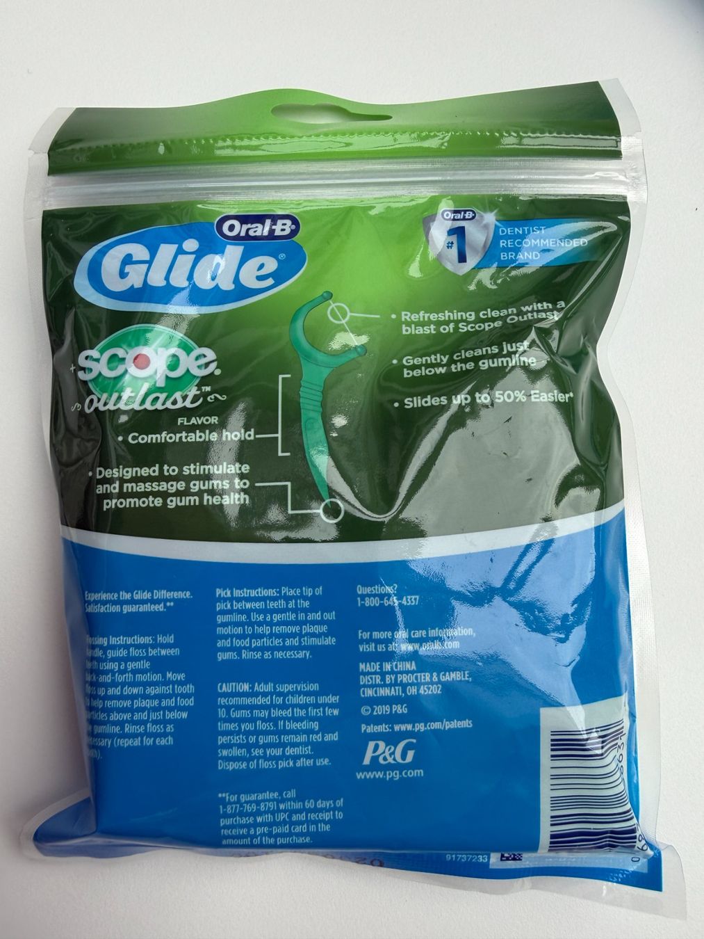 Cura dei denti: Oral-B Glide Mint Dental Floss Picks, Flossers, 75 Pack – Nuovo e nell'imballaggio originale da Unterengstringen venduto da Tnovus 1