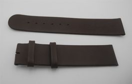20 mm Leder Uhrenarmband braun, Nr. 37a