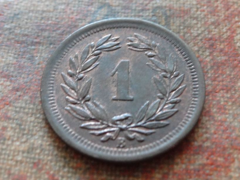 Tutti le monete: 1 Rp. 1892 – Usato da Romanel-sur-Lausanne venduto da Swift13 1