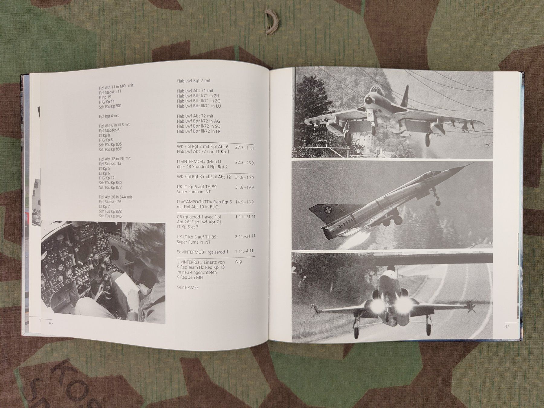 Schweizer Armee Uniformi: Buch, 25 Jahre Flugplatzbrigade 32 – Usato da Bauma venduto da SwissMilitaria 5