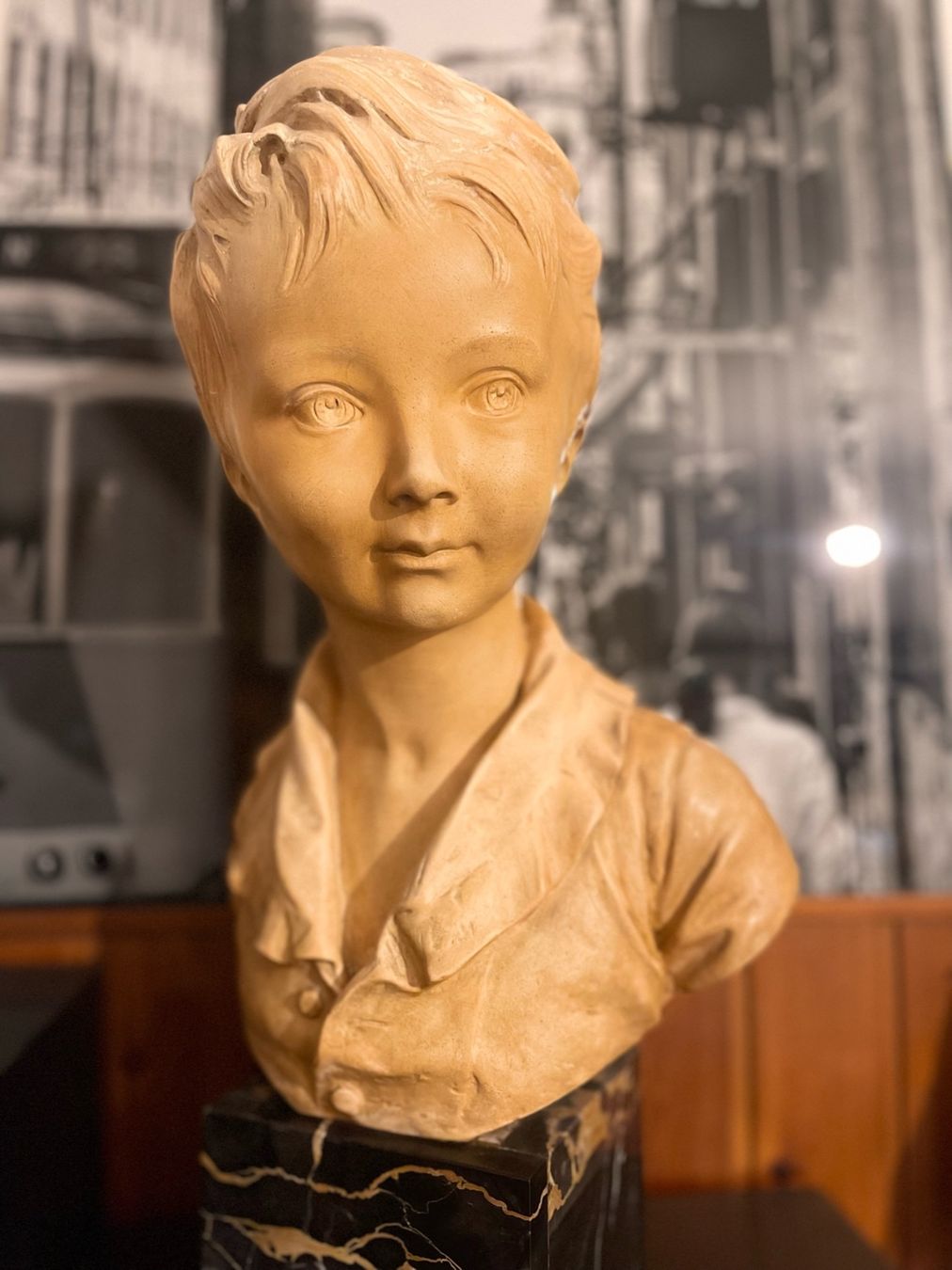 Skulpturen & Statuen: Buste F.Carli d'aprés Houdon – Gebraucht aus Martigny-Croix von ces_vr9x