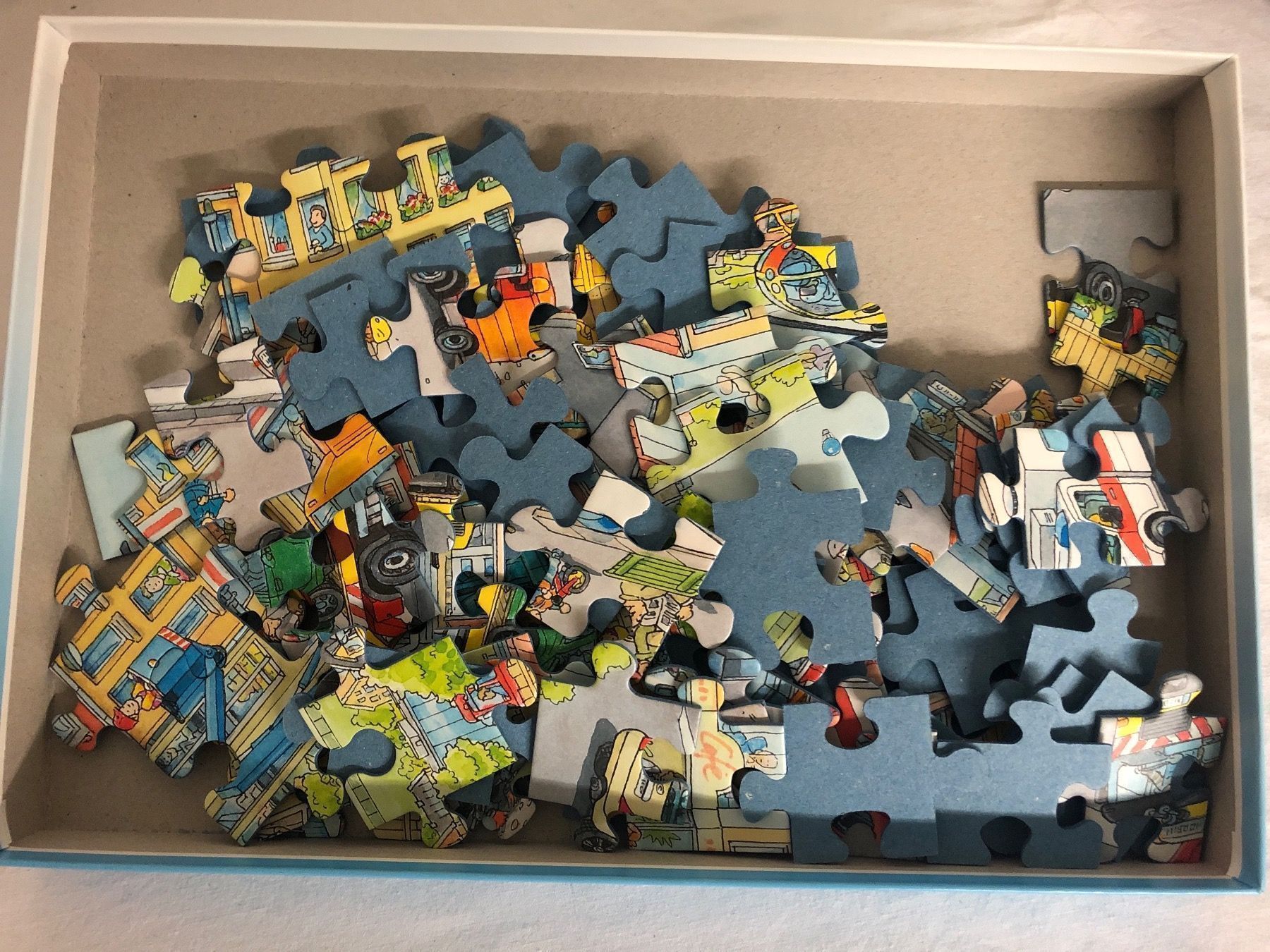 Ravensburger Puzzles: Puzzle Stadtleben – Gebraucht aus Hunzenschwil von jaeggi1978 1
