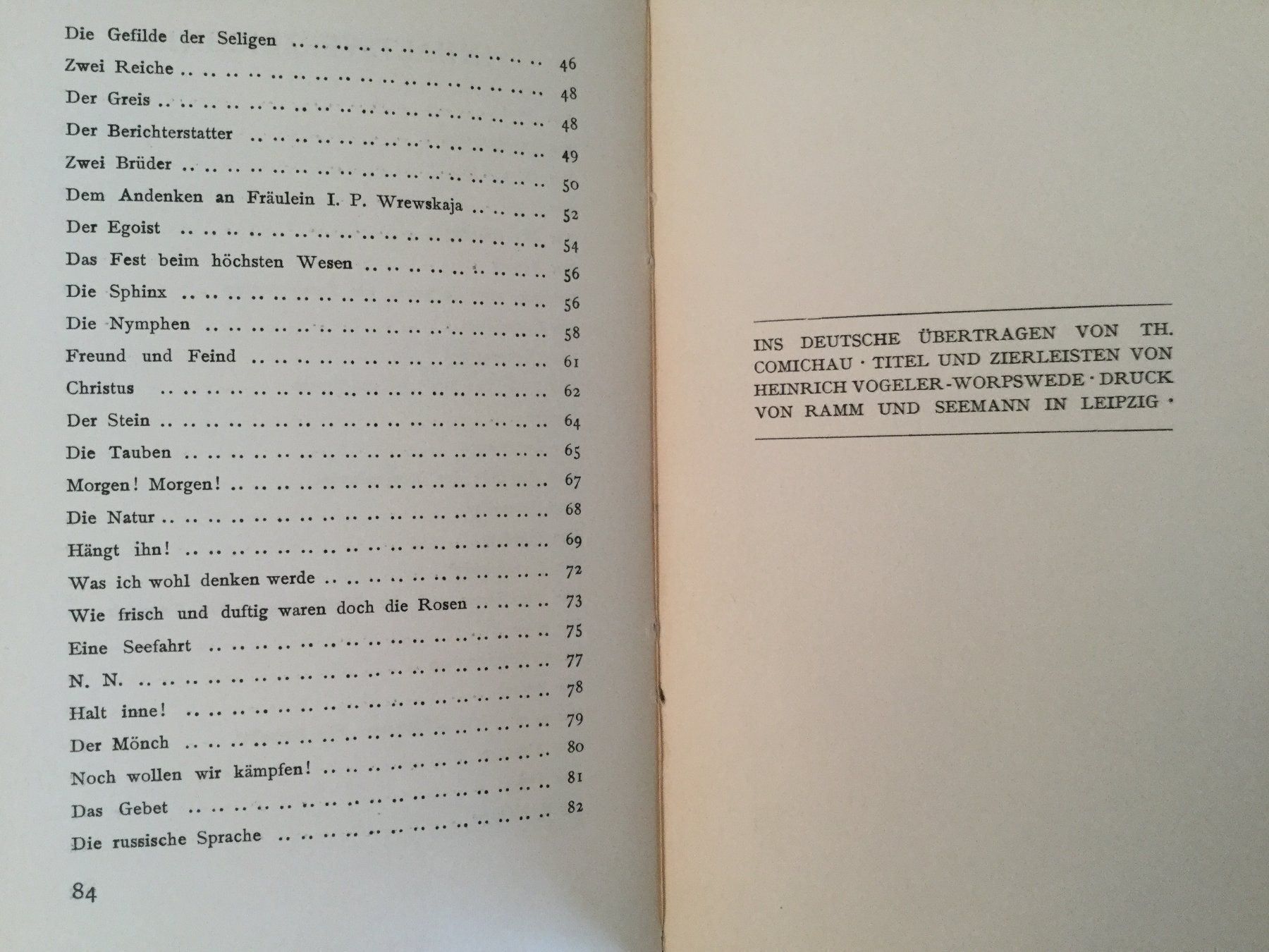 Libri: Iwan Turgenjeff: Gedichte in Prosa – Usato da Luzern venduto da Einh0rn 7