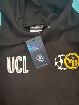 YB CHAMPIONS LEAGUE HOODIE GRÖSSE XXL