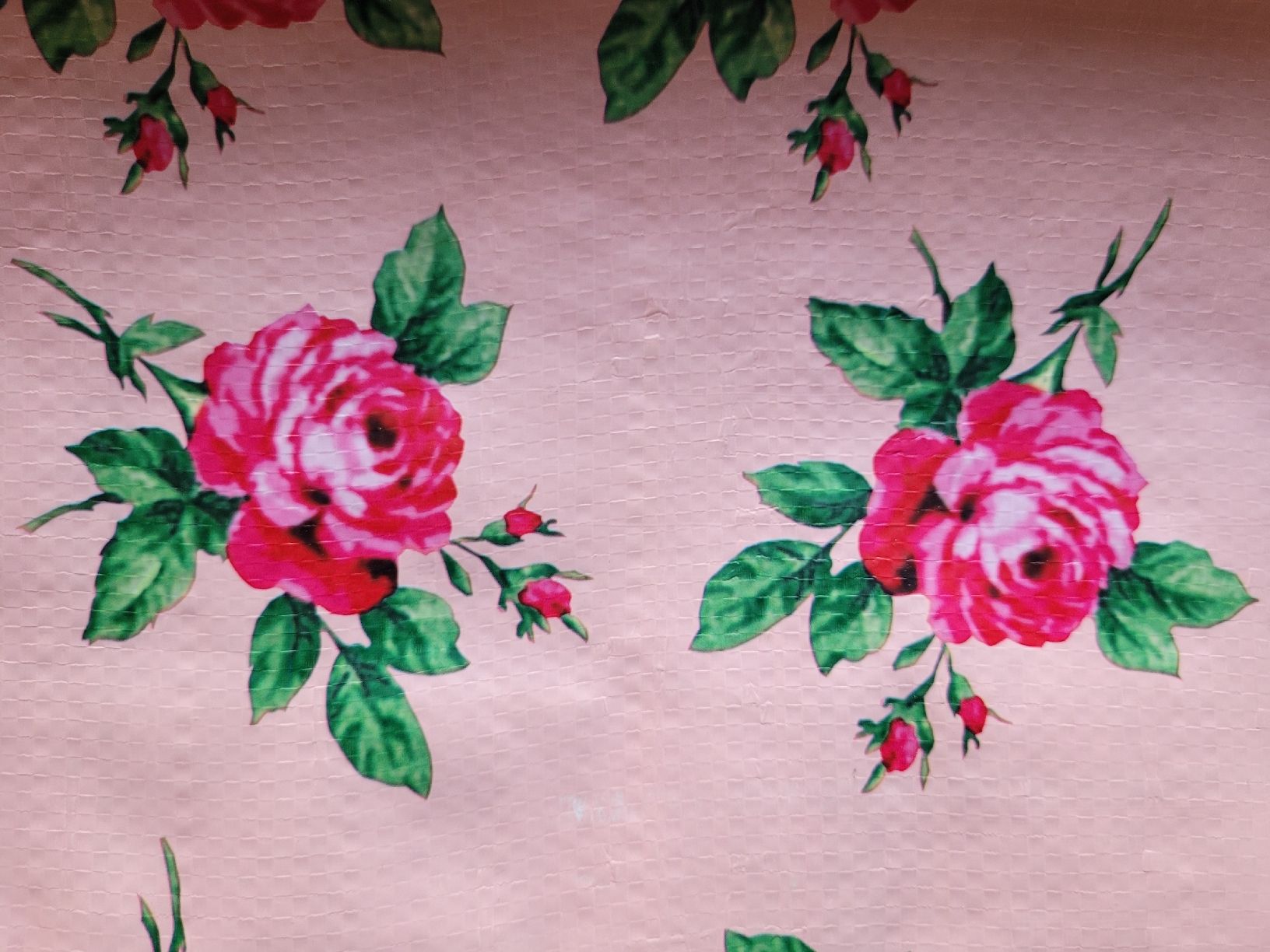 Borse da donna: Verspielte rosa Tasche, Einkaufstasche mit Rosenmuster. NEU – Nuovo (secondo la descrizione) da Zürich venduto da Engiadinabassa 4