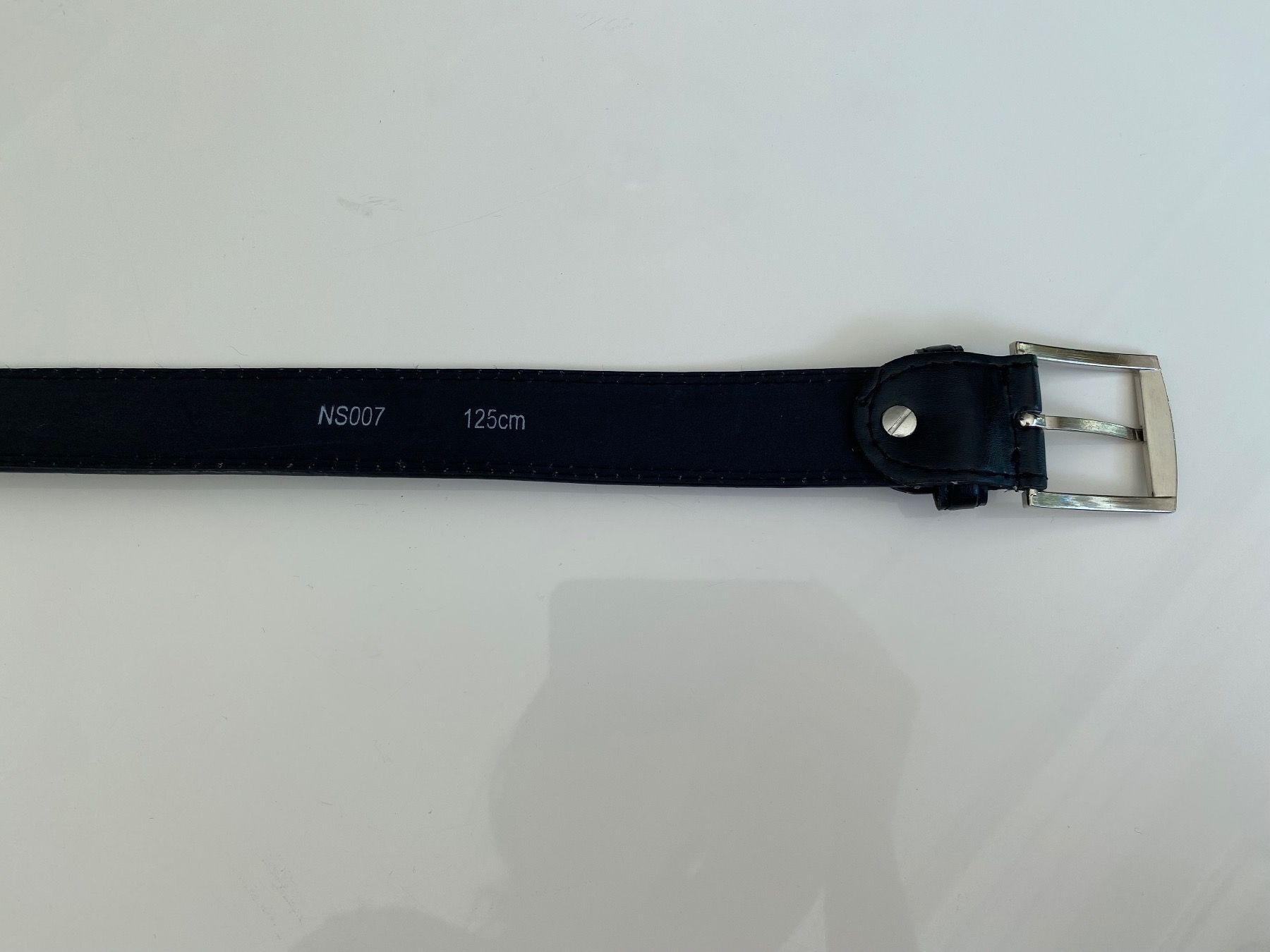 Gürtel: Schwarzer Herren Gürtel - 125cm - NEU – Neu (gemäss Beschreibung) aus Baar von s-nadine 3