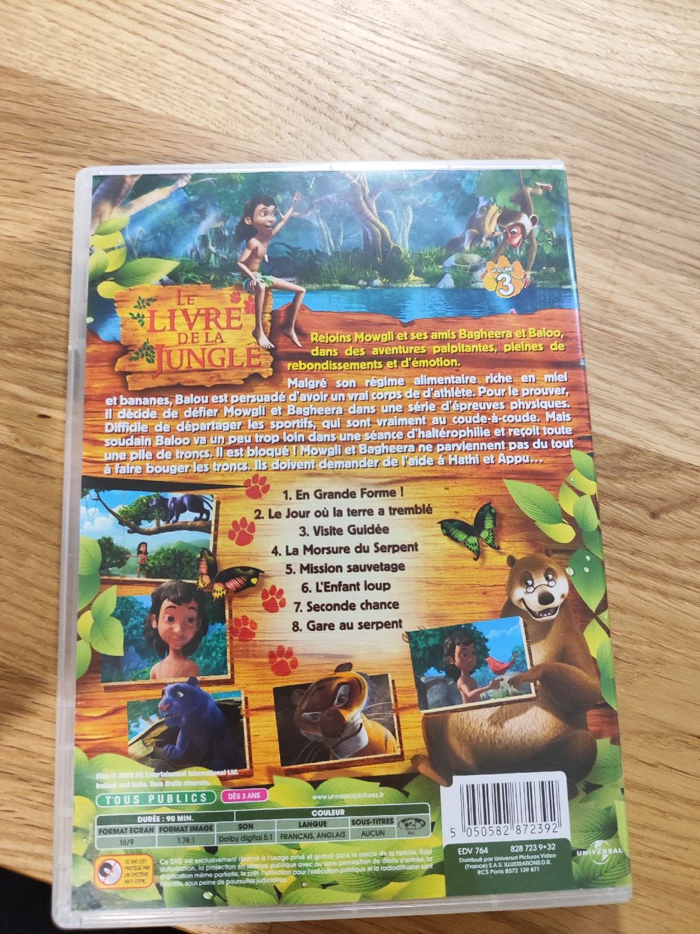 Tutti i DVDs: DVD Le Livre de la Jungle Vol.3 – Usato da Vétroz venduto da mrcl01 2