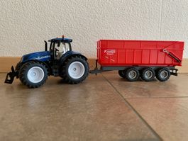 SIKU New Holland T7.315 mit Krampe Muldenkipper
