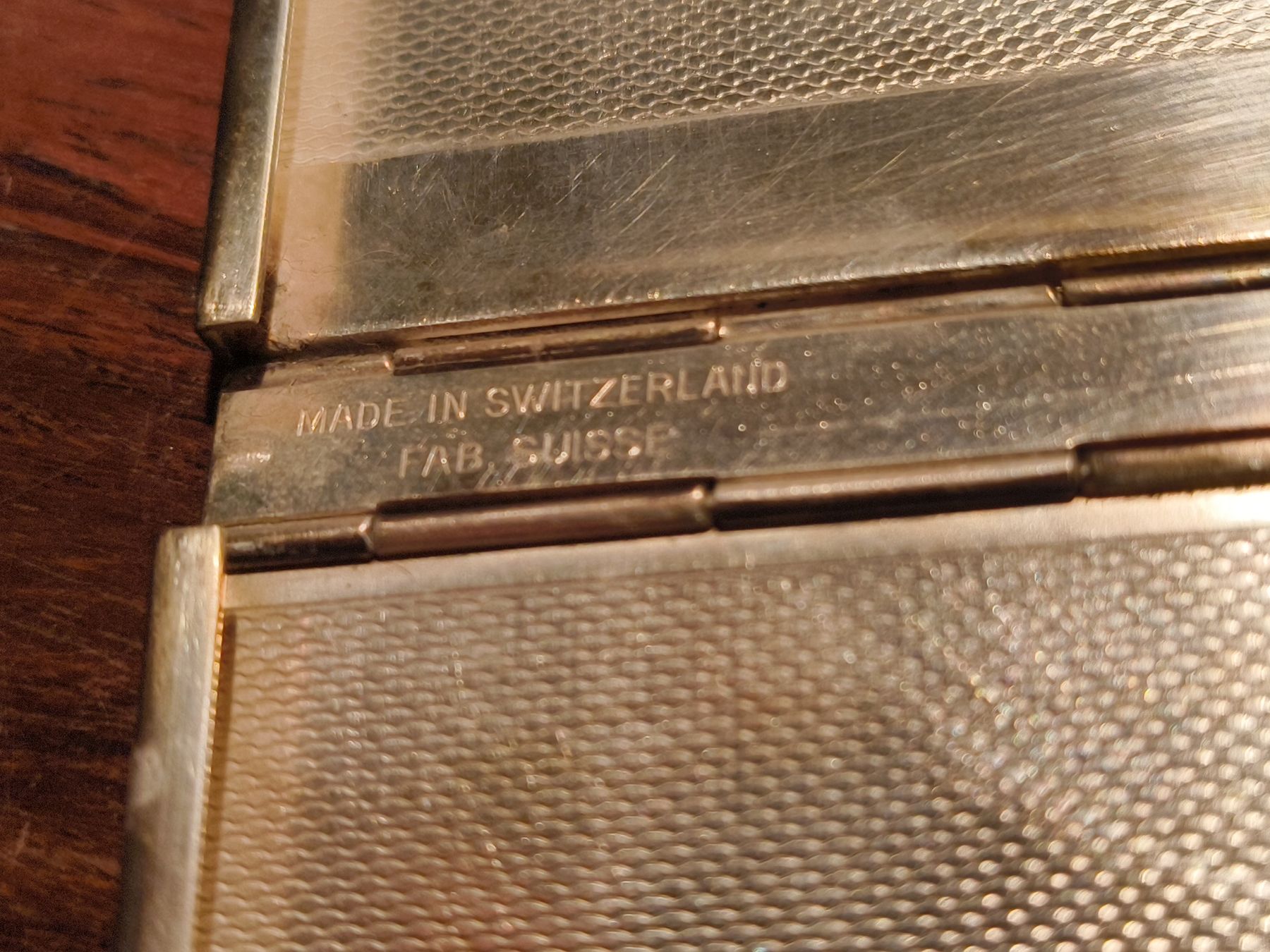 Altri Prodotti per fumatori: Thorens Zigaretten Etui Dose versilbert Midcentury Suisse – Usato da stettlen venduto da VintageBern_ch 8