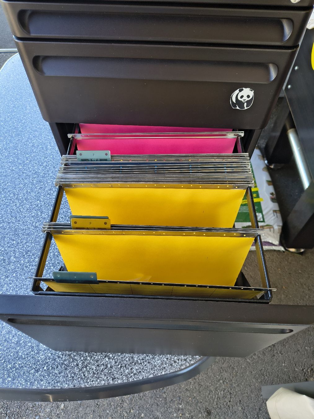 Banconi: Büro Rollkorpus mit 3 Schubladen mit Hängeregistern – Usato da Oberwil b. Zug venduto da chlopfer76 1