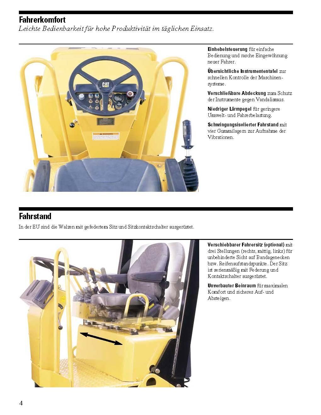 Tutte le macchine: Tandem-Vibrationswalze Caterpillar CB-214D – Usato da Riedtwil venduto da wiederverwendung 8