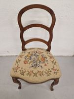 antiker Stuhl Louis Philippe Stil Nussbaum ca. um 1860
