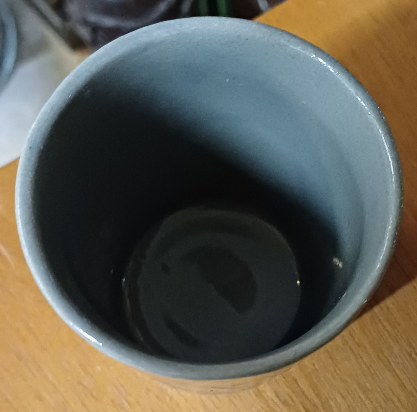 Tazze: 4 Original Gerzit Steingut Becher – Usato da Merenschwand venduto da Brockinell 1