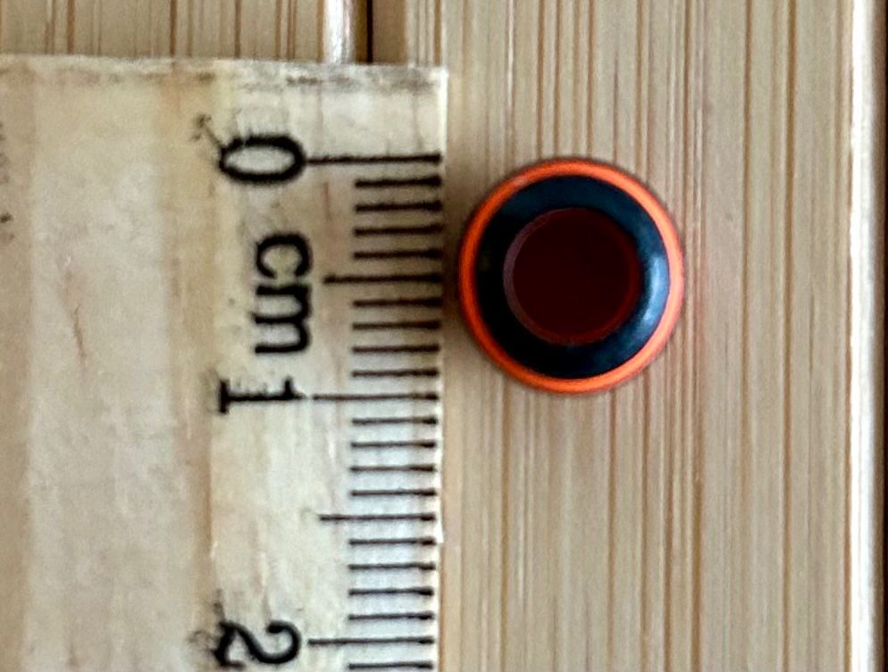 Perle (finte): Acryl Bastelperlen bunt gestreift. 50 Stück – Nuovo e nell'imballaggio originale da Geneve venduto da vane267 1