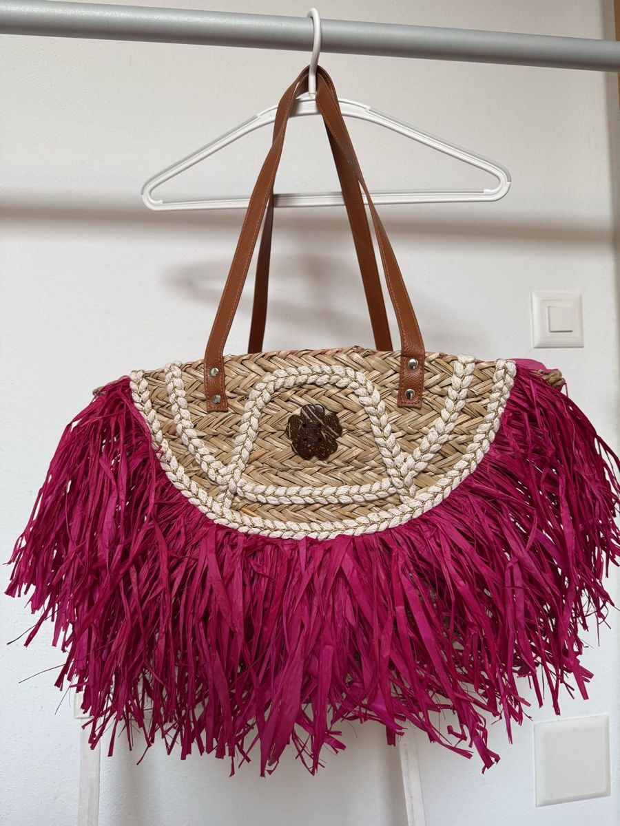 Borse da donna: Boho Strohtasche – Nuovo e nell'imballaggio originale da Sigriswil venduto da ck56
