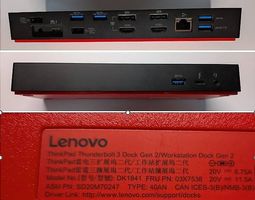 lenovo docking thunderbolt 3 dok gen 2 (Netzteil 130W)