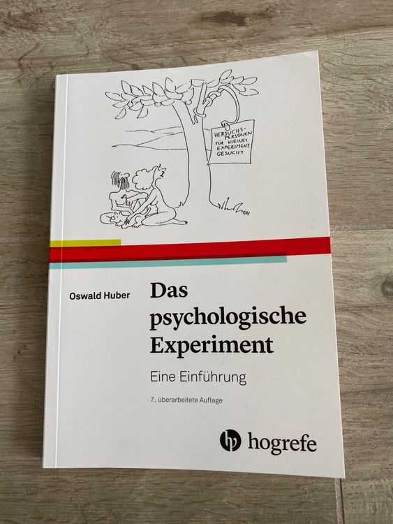 Das Psychologische Experiment - Eine Einführung - Huber | Kaufen Auf ...