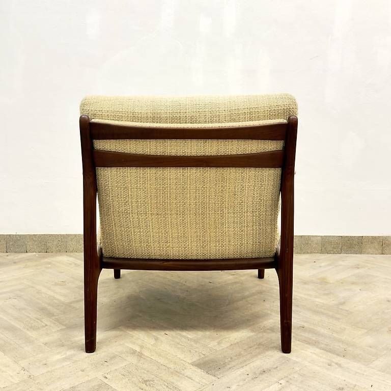 Poltrone: Mid Century teak Easy Chairs by Eugen Schmidt – Usato da basel venduto da vintory.ch 3