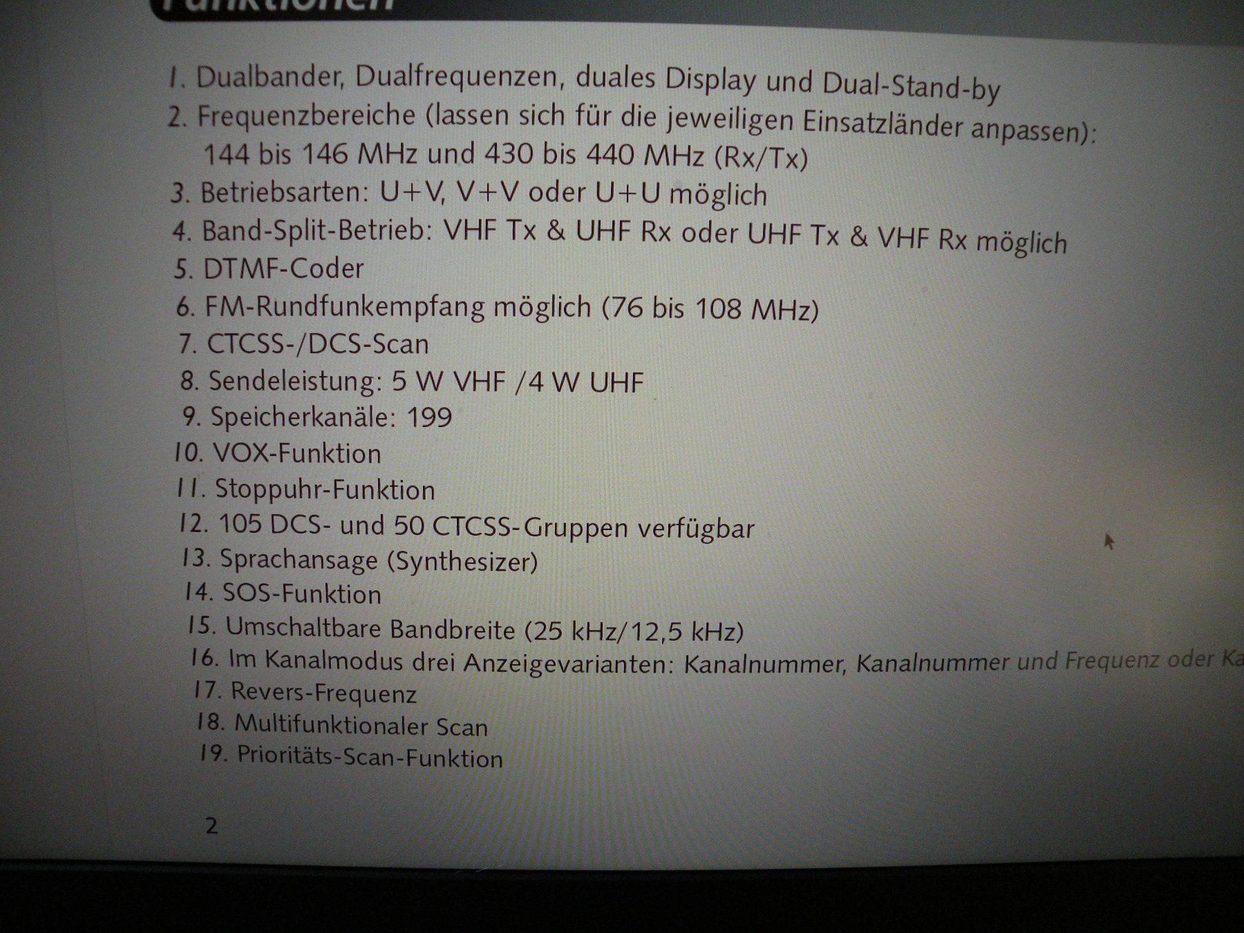 Funktechnik: 2m - 70 cm Handy, + UKW – Neu und originalverpackt aus Steffisburg von loki36 7