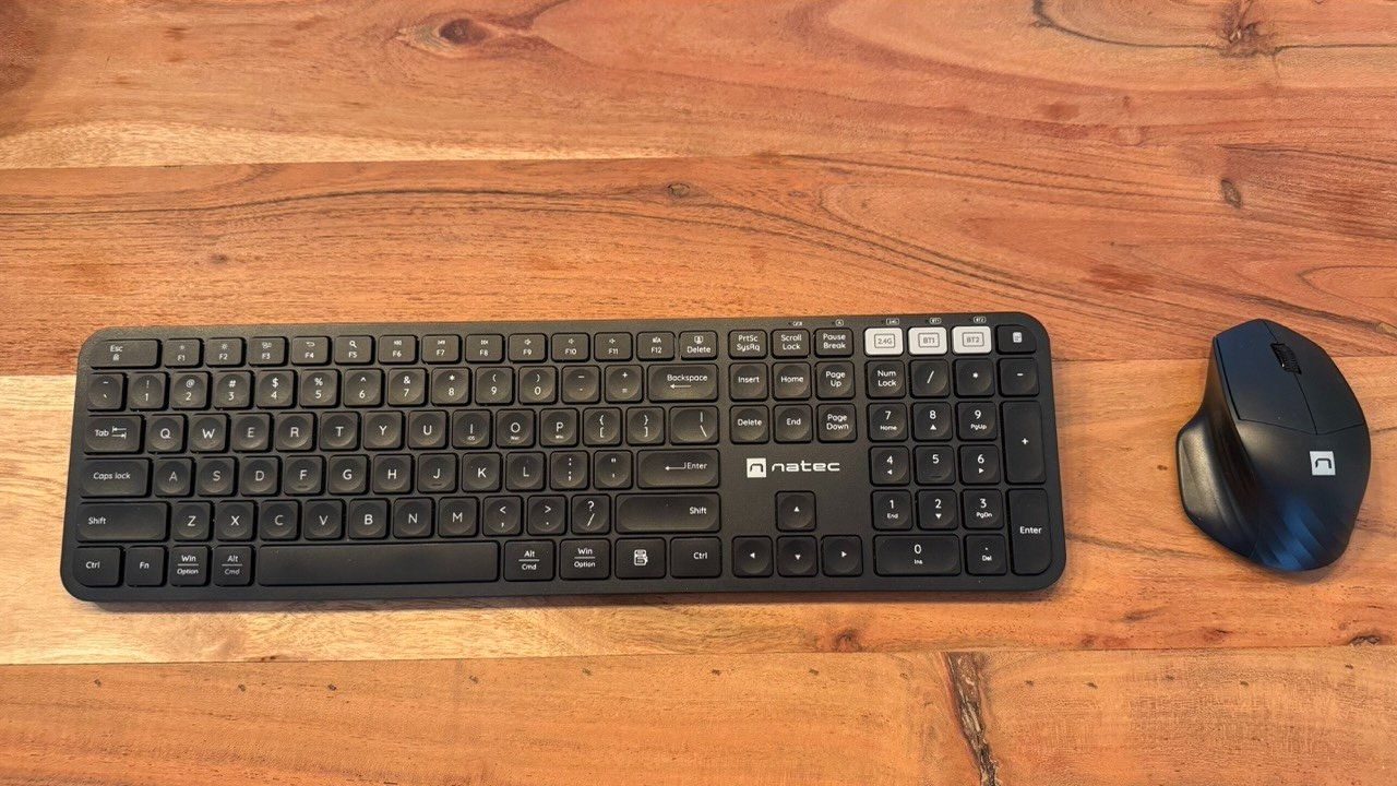 Tastaturen: Set Mouse-Tastiera Bluetooth Genesis Octopus 2 – Gebraucht aus Porza von ama_k5j7 1