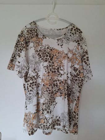 Damen T-Shirt mit Print, Grosse Grössen