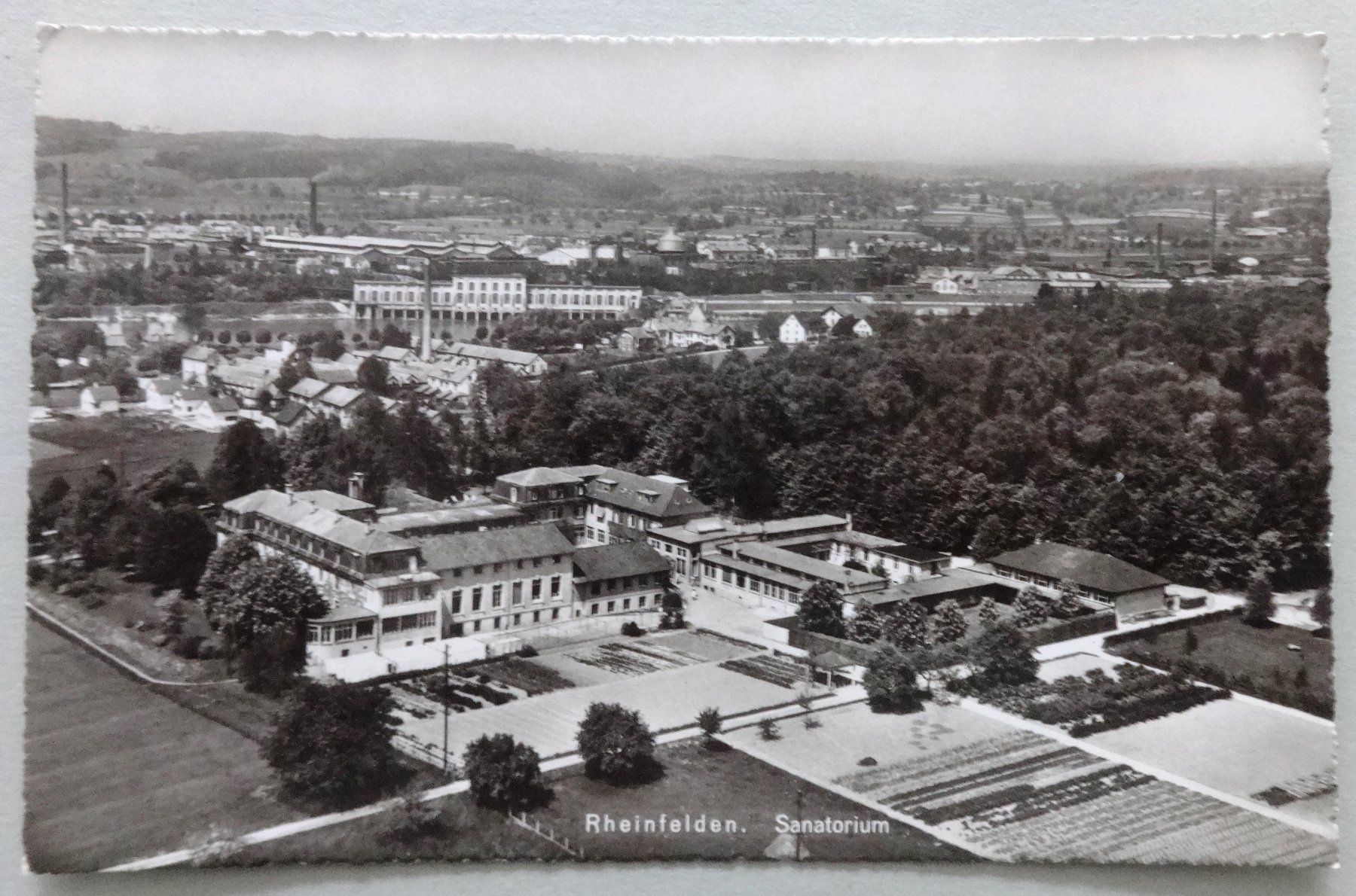 Ansichtskarten: Rheinfelden, Sanatorium – Gebraucht aus Fétigny von Billy2miny