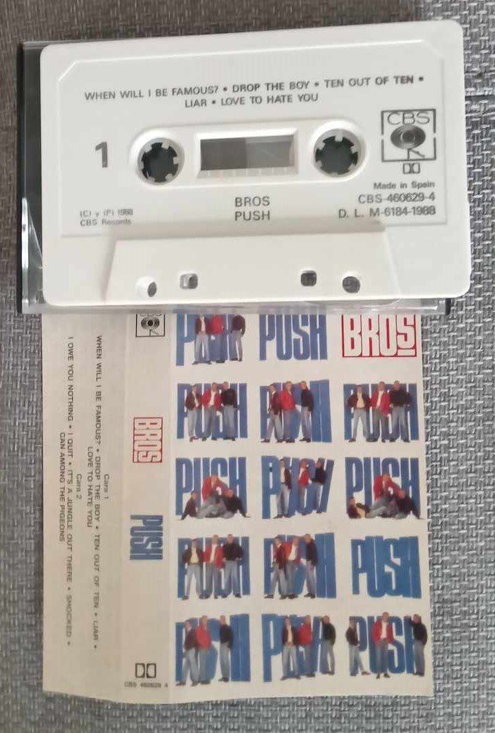 Musicassette: Bros – Push / cassette 1988 – Usato da Le Locle venduto da PereiraHugo 1