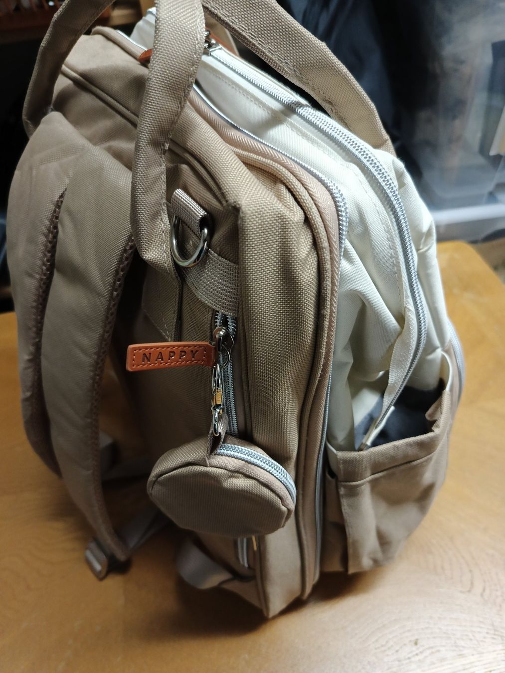 Zaini: LIINII Wickelrucksack - beige – Usato da Lachen SZ venduto da N.Bla 2