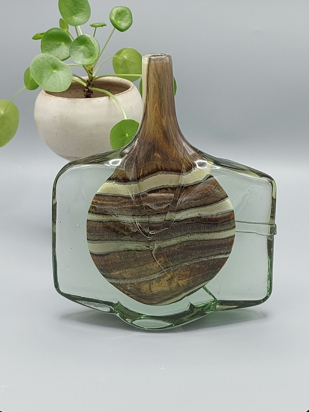 Vasen & Gefässe: Fischvase von Michael Harris, Mdina 1983 – Neu (gemäss Beschreibung) aus Ostermundigen von son_vd9k