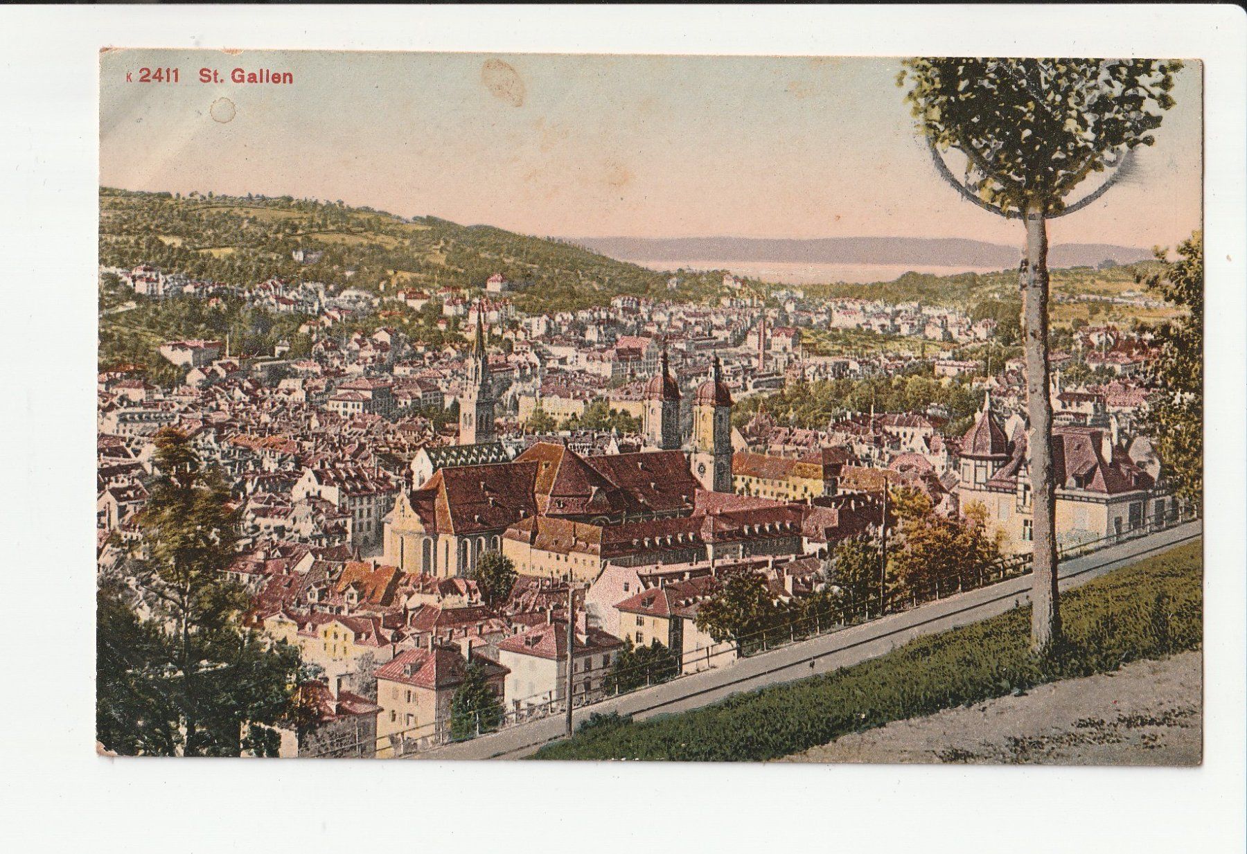Ansichtskarten: St.Gallen – Gebraucht aus Rheineck von rhynegg