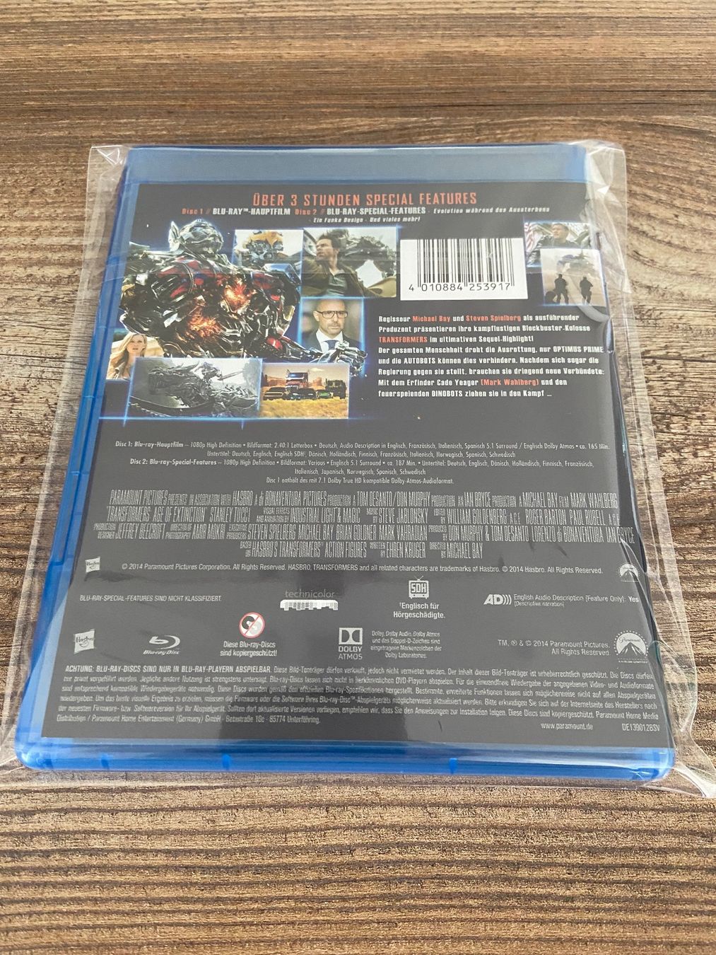 Tutti i DVDs: TRANSFORMERS: Ära des Untergangs Blu-ray Top Zustand! – Usato da Hasle LU venduto da P89erni01 1