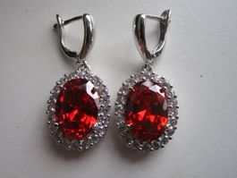 Ohrhänger mit Steinen  Modeschmuck