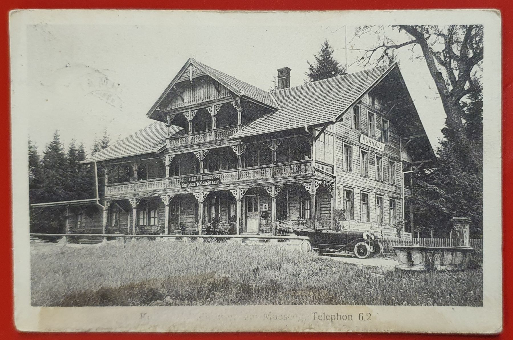 Cartoline postali: Emmenmatt 1925 - Kurhaus Waldhäusern – Usato da Kreuzlingen venduto da Rschweiz1