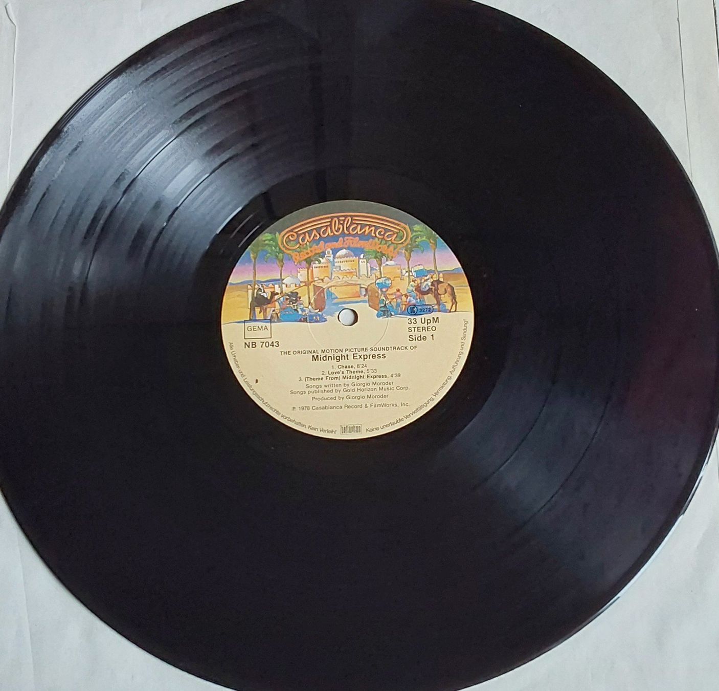 Dischi in vinile: Vinyl LP  - Music From Midnight Express  - Ger 78 - VG – Usato da Villeret venduto da Fil11 2