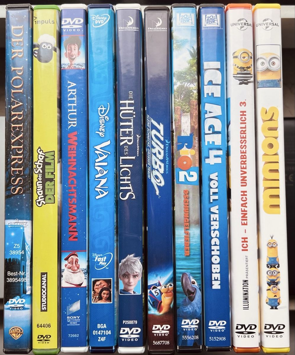 Tutti i DVDs: Kinder Animations Filme auf DVD – Usato da Bottmingen venduto da bsp_t6m8 7