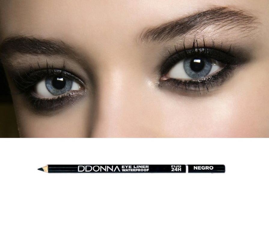 Crayon yeux waterproof avec taille crayon Noir , maquillage
