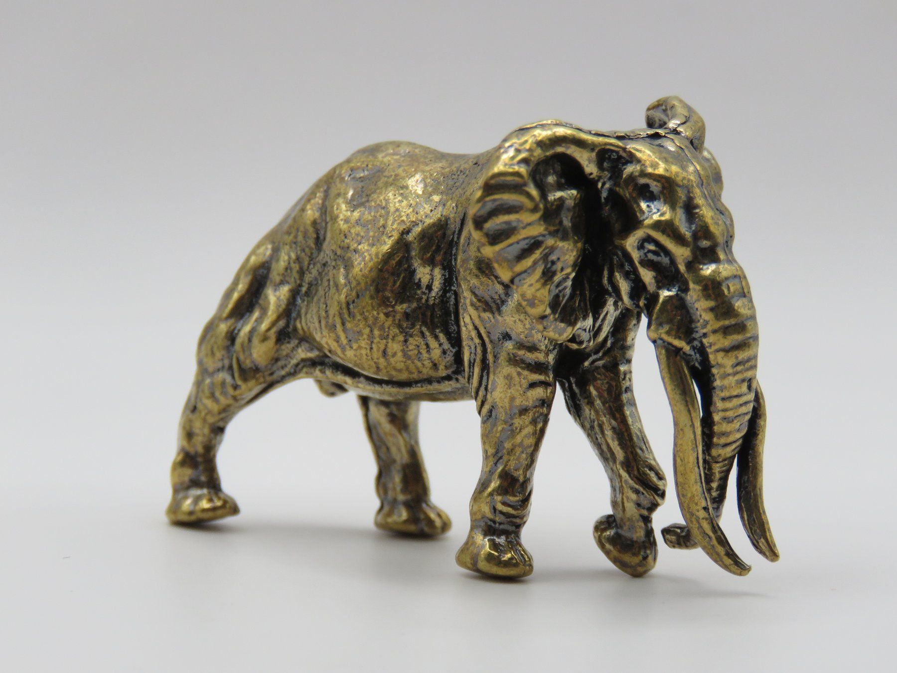 Figuren: ELEFANT - Messing Figur - Dekoration - 5x2,5cm – Neu und originalverpackt aus Grenchen von Yamahwildstar16 2