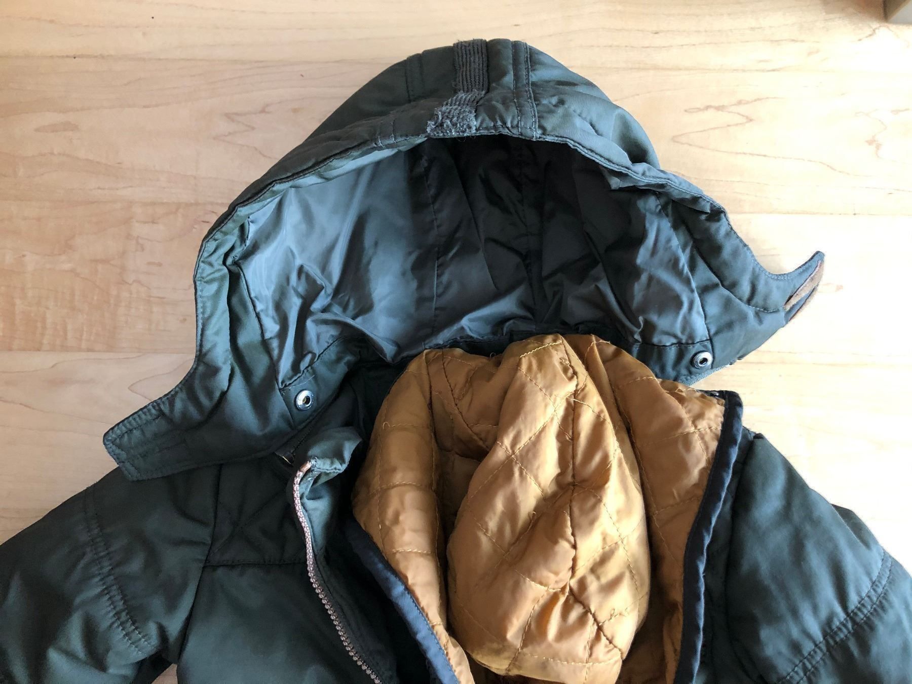 S.Oliver Giacche & Cappotti: s.Oliver Winterjacke olivgrün Gr. 104 – Usato da Flawil venduto da savoypremium 3